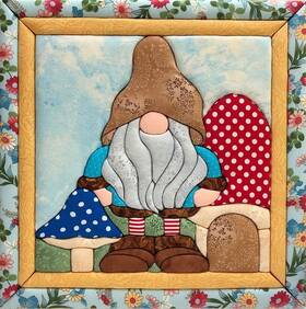 Quilt Magic 724180008815 Gnome Home Wall Kit
