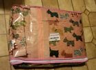 Quiltpuppypm Cute Cartoon Puppy Reversible Bedding Coverlet Quilt Bedspread Throw