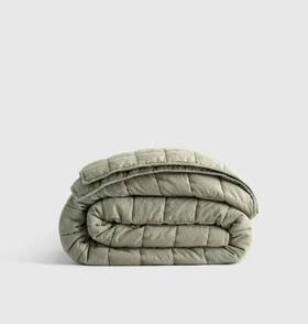 20768 Quince Nwt European Linen Box Quilt Only Full / Queen Willowleaf Msrp 159.90