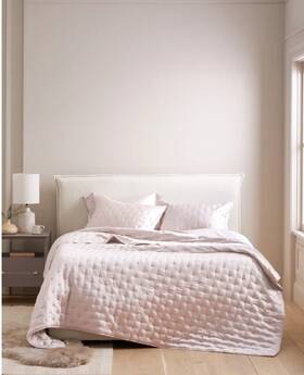 43205 Quince Nwt Organic Bamboo Dream Quilt Set Full Queen Soft Blush Sold Out 180