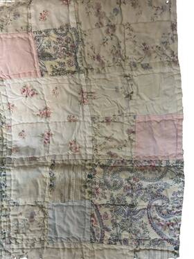 Rachel Ashwell 085989175130 Shabby Chic Treasures Postage Stamp Quilt King