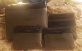 Ralph Lauren 650512374011 Wyatt Tweed Green King Quilted Coverlet