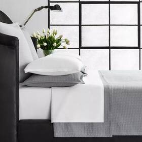 Ralph Lauren 886087322194 Elyssa White Full / Queen Coverlet 285 Nip
