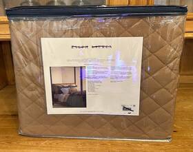 Ralph Lauren 886087400250 New Modern Equestrian Cromwell Full Queen Quilted Coverlet 450