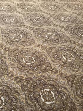 Ralph Lauren 886087486346 Colchester Paisley/medallion King Cotton Reversible Stripes Quilt