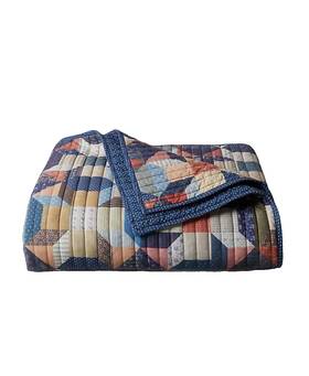 Ralph Lauren 886087486438 Walford Reversible Quilt Full/ Queen 90 Inch X92 Navy/ Multi 260