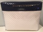 Ralph Lauren Wyatt Deco White King Quilted Coverlet Dorsey Allister Allison 886087124552