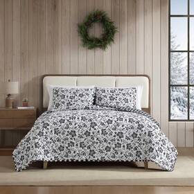 Revman International 883893944824 Eddie Bauer - Full/queen Quilt Set Super Soft Bedding With Matching Shams Roun