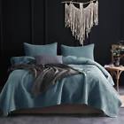 Rh8sy Unbranded Floral Embroidery Patterned Cotton Quilt Set