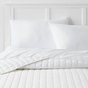 81785857 Room Essentials Full/queen Jersey Quilt White -