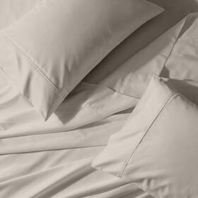 Royal Tradition 825624758546 Solid 650-thread-count Cotton-blend Queen 4pc Bed Sheets Set