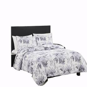 90895788 Rt Designers Collection Melrose Judi 3-pieces Elegant Stitched Quilt Set Ob King