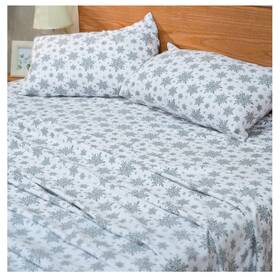 Flst2023 Ruvanti Flannel Sheets Queen Size - Gots Certified 100% Organic Cotton 4 Pie