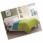 Ryr-qlt-full-in-tu Vcny Home Ryder Reversible Quilt Full Turq Free Day Ship
