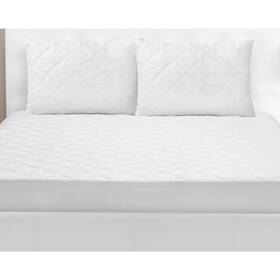 16818.t.01 S & Co. Mattress Protector T Quilted White