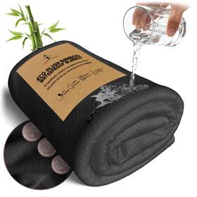 Sacred Weapon 728360436689 Bamboo Waterproof Blanket Bed For 80ftx90ft Charcoal