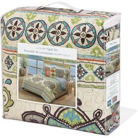 60115.3k.35 Safdie 060971115950 King Majorca Quilt Set 3 Piece