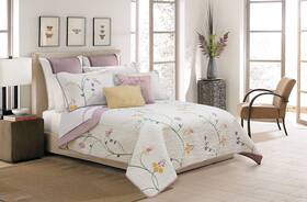 60111.2t.15 Safdie Twin Co. Serenade Collection Quilt 2pc Set Multi