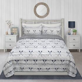 Safdie & Co. 688466068255 Quilt 3pc Set Double/queen Paddles