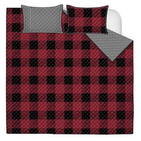 Safdie & Co. 688466077189 Quilts For King Bed Red Buffalo Bedspreads Soft Summer Quilt Lightweight