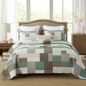 Sahsahcasa 658361812413 Quilt King Size Set 100% Cotton Bedding Se