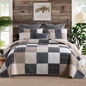 Sahsahcasa 689713676490 Quilt King Size Set 100% Cotton Bedding Se