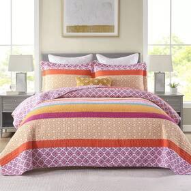 Hu-xi-1 Sahsahcasa Quilt Queen Size Set 100% Cotton Bedding