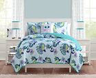 Sam-5qt-fuqu-in-f1 Victoria Classics New Samantha Reversible Quilt Set Or 735732088957
