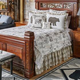 Scout Limited Inc. 762242034402 Park Designs Wild And Beautiful King Bedspread