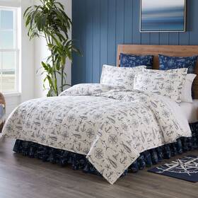 Scout Limited Inc. 762242048300 Split P Captain Quarters King Bedspread