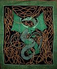 074-16 Sd India Arts Celtic Dragon Tapestry Cotton Bedspread 736846807687