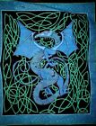 074-18 Sd India Arts Celtic Dragon Tapestry Cotton Bedspread 736846807700