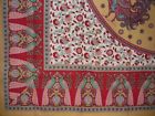 Sd375-03-red India Arts Floral Peacock Tapestry Cotton Bedspread Full 736846809001