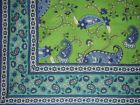 Sd379-02-gre India Arts Paisley Print Tapestry Cotton Bedspread Full 736846809162