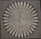 Sd381-04 India Arts Sanganeer Mandala Tapestry Cotton Bedspread Full 736846825056