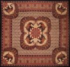 Sd399-04burg India Arts Mandala Elephant Tapestry Cotton Bedspread Full 736846823434