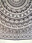 Sd400-01whi India Arts Mandala Elephants 736846823564
