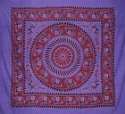 Sd418-02purp India Arts Mandala Elephant 736846816832 Sd418-02purp India Arts Mandala Elephant 736846816832