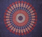 Sd430-09 India Arts Sanganeer Mandala Print Tapestry Cotton Bedspread 736846826138