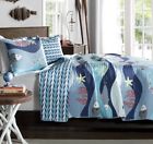Seho1759-full-queen Silver Line Cotton Reversible Quilt Set Pattern Size