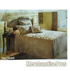 Set Floral Vermont Home Melange Jacquard Standard Queen Bedspread Shams