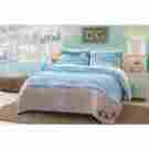 Set7104 Beach Cotton Quilt Set Ocean Waves Coastal Shells Choose K Q F T W Shams Throw