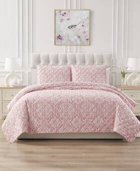 Seventh Studio 735732227660 Baha Medallion 2-pc. Quilt Set Twin - Orange