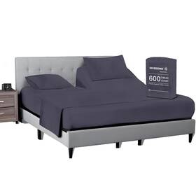 Sgi-ausht18-child43 Sgi Bedding 32 Inch King Split Top Flex Head Sheet 100% Egyptian Cotton Set