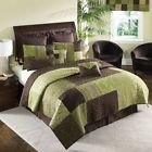 Sharp Quilt " Queen Donna Square Full "pistachio 90