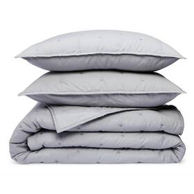 Sky 733002607723 King Tufted Quilted Coverlet And Sham Set - Exclusive