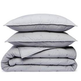Sky 733002607730 Twin Tufted Quilted Coverlet And Sham Set - Exclusive