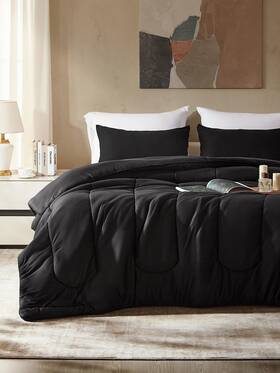 Sleep Zone 840199209682 3 Pieces Jersey Knit Bedding Sets With 1 Comforter And 2 Pillow Sh