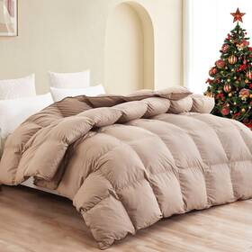 B01buoslua Snowman Premium Down Comforter Queen Size Luxurious All Season Duvet Insert
