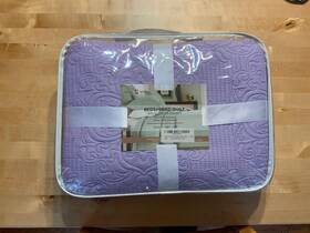 Sophia And William 840073688237 King Size Lavender Bedspread 106 X 90